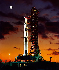 Apollo 11 on launch pad