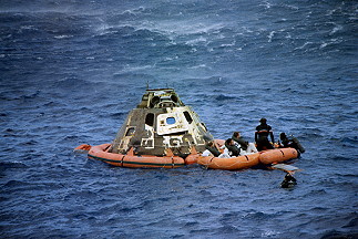 Apollo 15 recovery