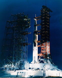 Apollo 9 on launch pad