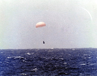 Mercury 9 landing