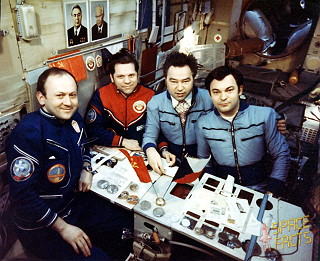 Soyuz 28 visits Salyut 6