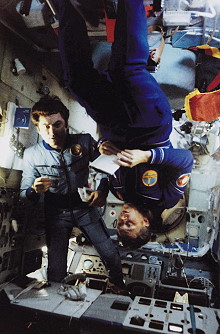 Soyuz 31 onboard Salyut 6