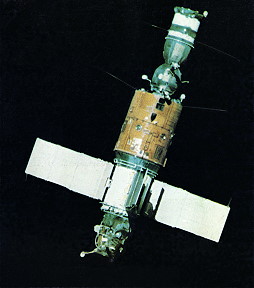 Soyuz 31 docked with Salyut 6