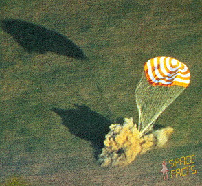 Soyuz T-6 landing