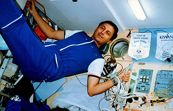 Soyuz TM-15 Tognini onboard