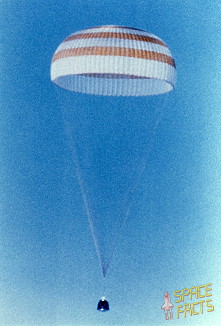 Soyuz TM-6 landing