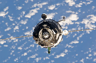 Soyuz TMA-01M in orbit