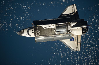 STS-128 in orbit