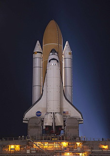 STS-135 rollout