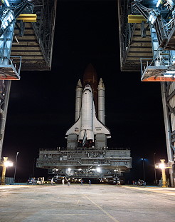 STS-27 rollout