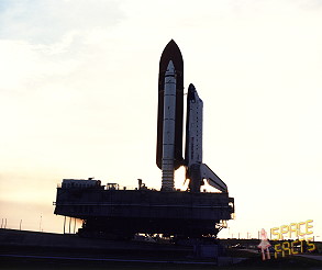STS-30 rollout