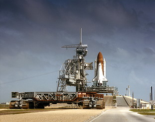 STS-34 rollout