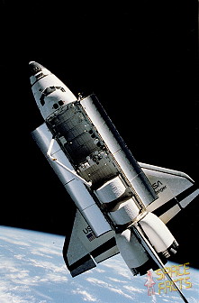 STS-41B in orbit