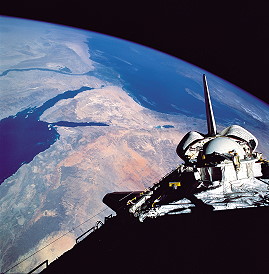 STS-46 in orbit