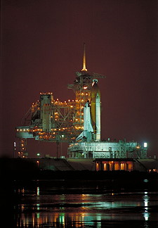 STS-47 on launch pad