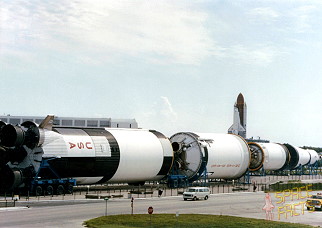 STS-51A rollout