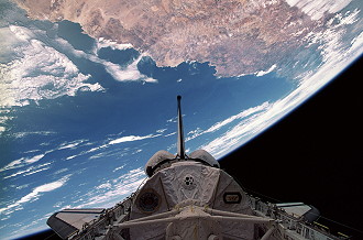 STS-73 in orbit