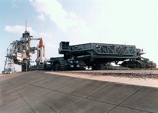 STS-78 on launch pad