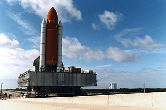 STS-80 rollout