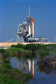 STS-84 on launch pad