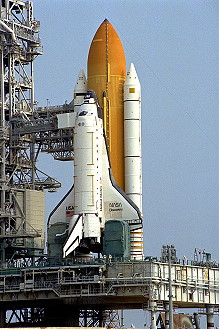 STS-91 on launch pad