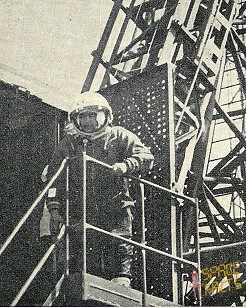 Nikolayev on launch pad