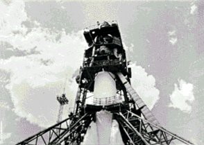 Vostok 4 on launch pad