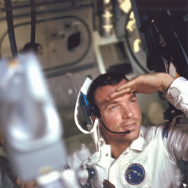 Scott onboard Apollo 9