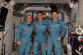 traditional in-flight photo ISS-17 (with Reisman)