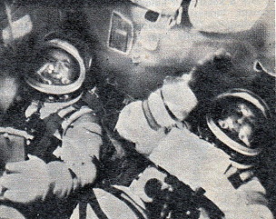 onboard Soyuz 24