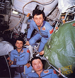 Soyuz T-10 onboard Salyut 7