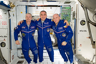 Crew Soyuz TMA-12M inflight