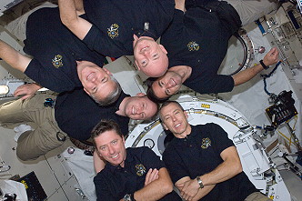 traditional in-flight photo STS-134