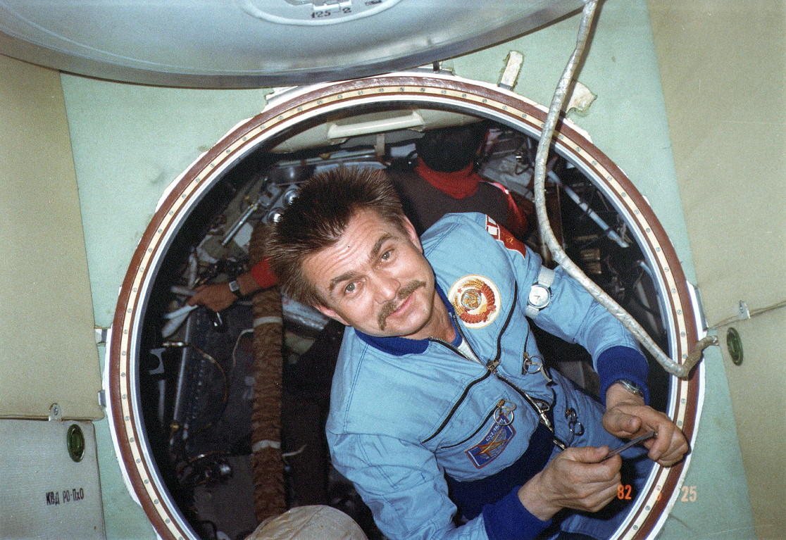 Beresowoi an Bord von Saljut 7