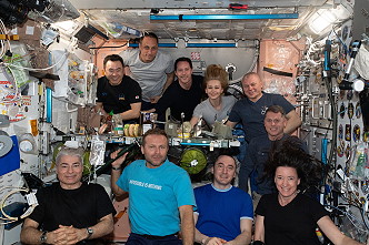 life onboard ISS