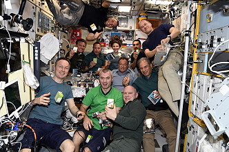 life onboard ISS
