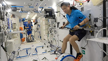 life onboard Tiangong