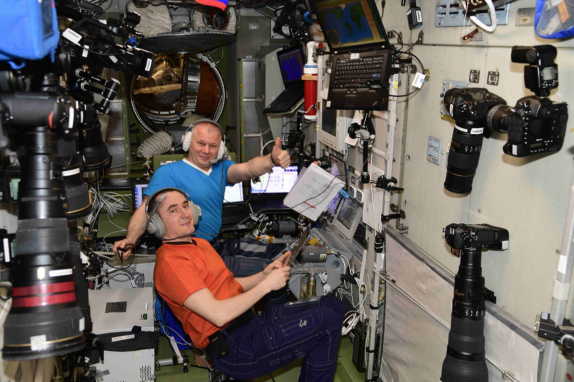 life onboard ISS