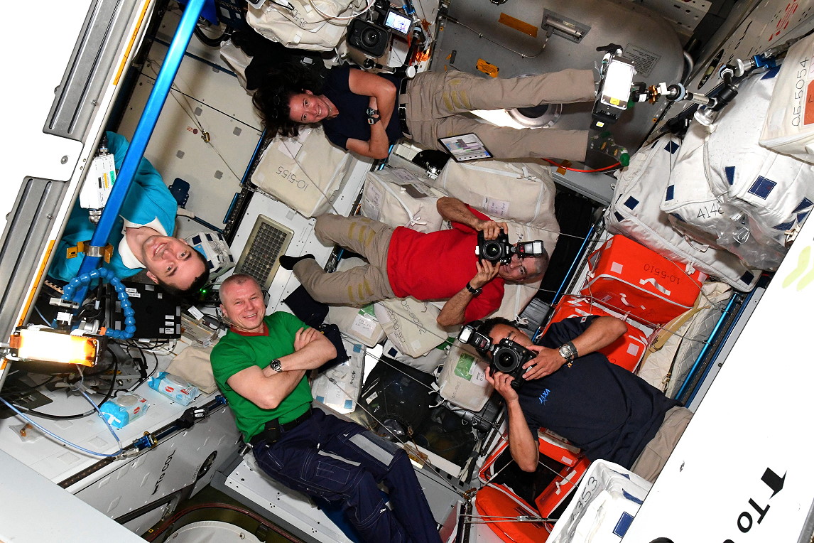 life onboard ISS