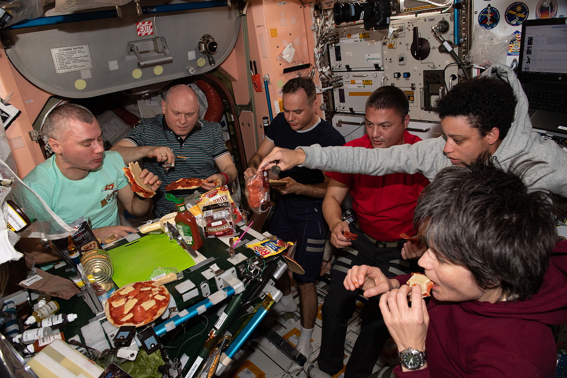 life onboard ISS