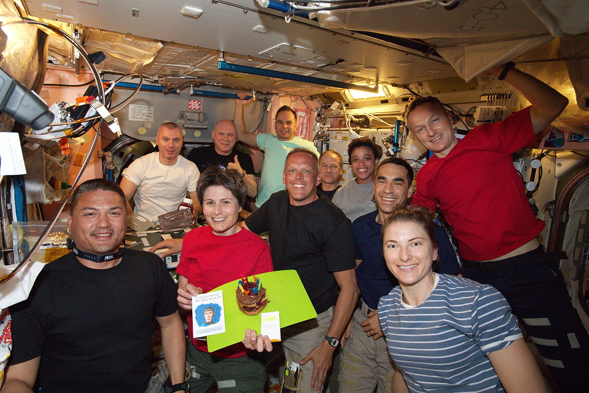 life onboard ISS
