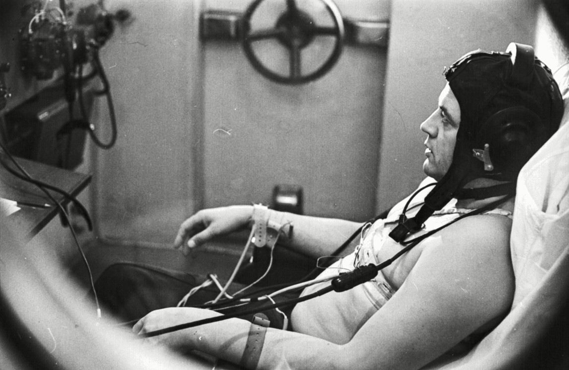 Vladislav Volkov in training