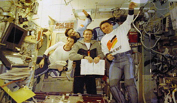 life onboard Mir