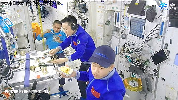 life onboard Tiangong