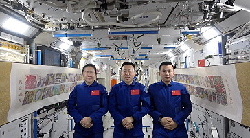 life onboard Tiangong