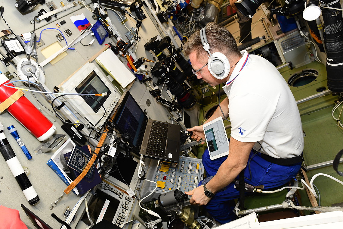 life onboard ISS