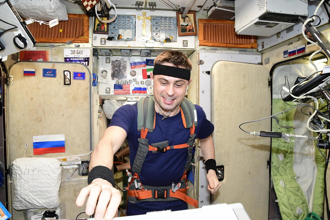life onboard ISS