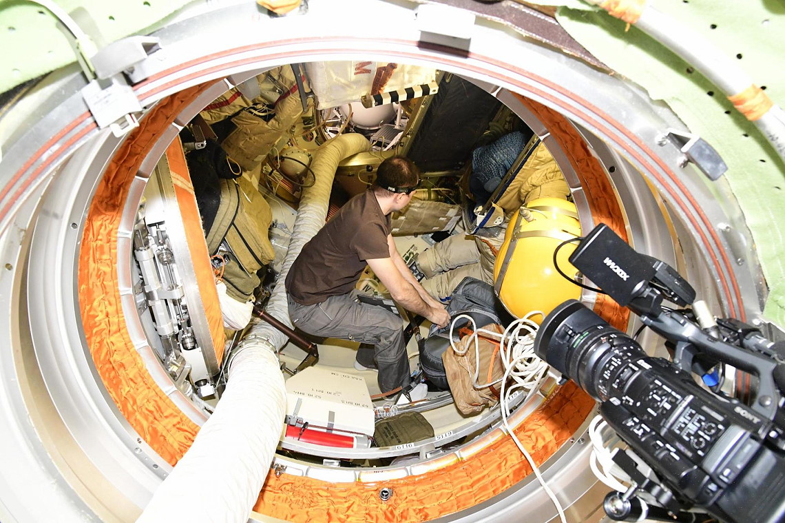 life onboard ISS