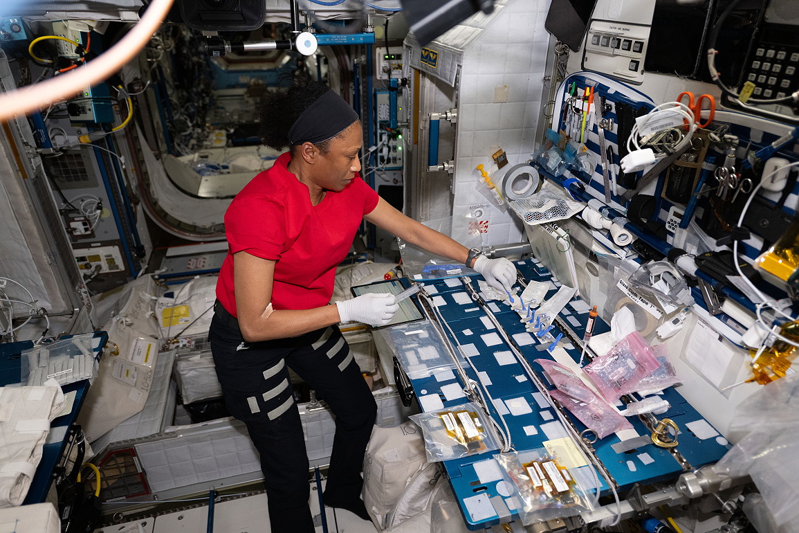 life onboard ISS
