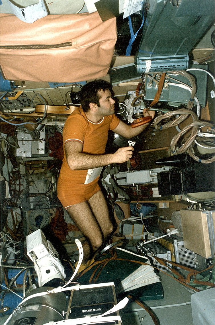 Leben an Bord der Mir